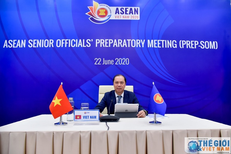 Thứ trưởng Ngoại giao Nguyễn Quốc Dũng, Trưởng SOM ASEAN Việt Nam chủ trì Hội nghị