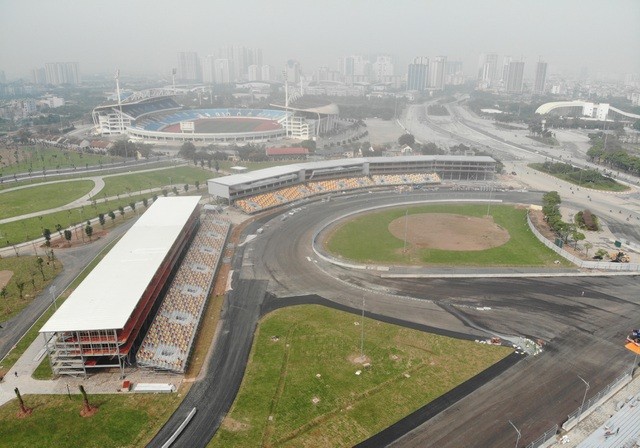 Hà Nội đang xây dựng kế hoạch tổ chức lại chặng đua F1 vào cuối tháng 11. - Ảnh: Dân Trí