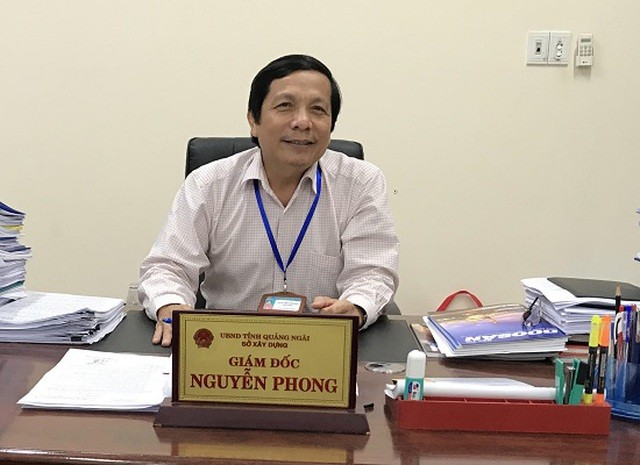 Giám đốc Sở Xây dựng Nguyễn Phong bị kỷ luật cảnh cáo. - Ảnh: Dân Trí