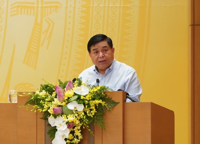 Bộ trưởng Bộ Kế hoạch và Đầu tư Nguyễn Chí Dũng. (Ảnh: VGP)