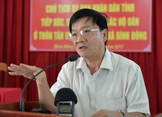 Ông Trần Ngọc Căng, nguyên Chủ tịch UBDN tỉnh Quảng Ngãi. - Ảnh: Vietnamnet.