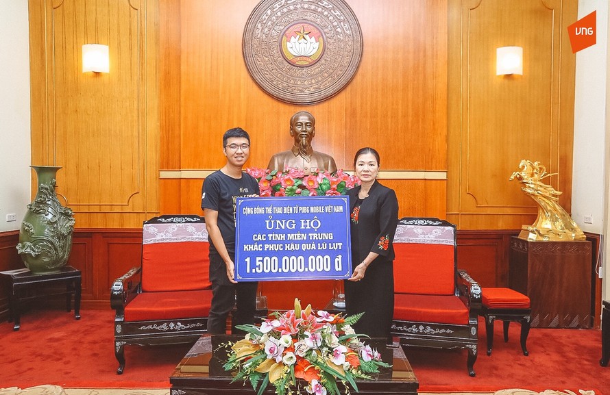 Cộng đồng PUBG Mobile Việt Nam ủng hộ 1,5 tỷ đồng tới người dân miền trung
