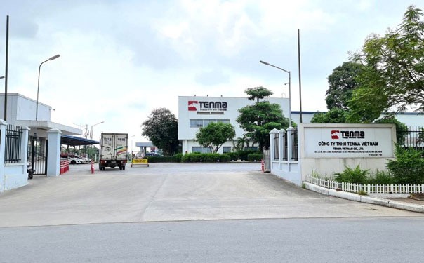 Trụ sở Công ty TNHH Tenma tại Khu công nghiệp Quế Võ (Bắc Ninh).