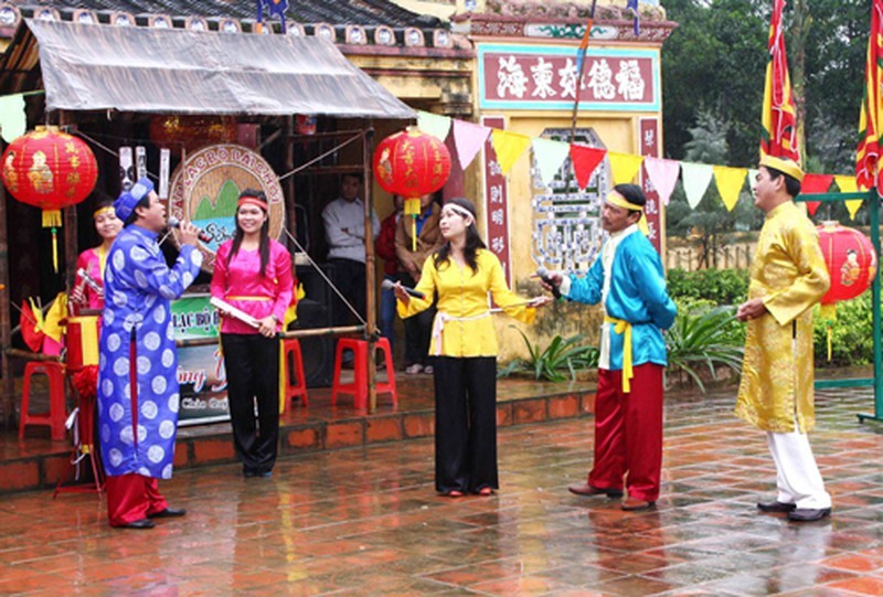 Bài chòi của Việt Nam được UNESCO công nhận là Di sản văn hóa phi vật thể của nhân loại. - Ảnh internet