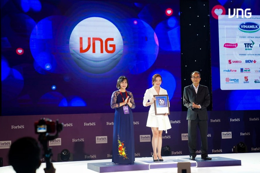 VNG được vinh danh trong Top 50 thương hiệu Việt Nam dẫu đầu năm 2020