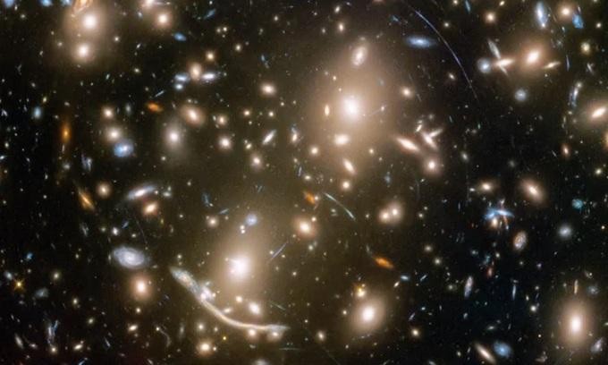 Một số thiên hà trong vũ trụ. - Ảnh: NASA.