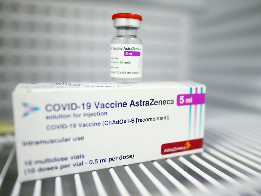 Vaccine phòng COVID-19 của hãng dược phẩm AstraZeneca. 