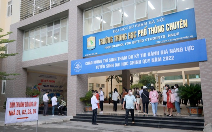 Hơn 4.600 thí sinh tham gia kỳ thi đánh giá năng lực của Trường Đại học Sư phạm Hà Nội