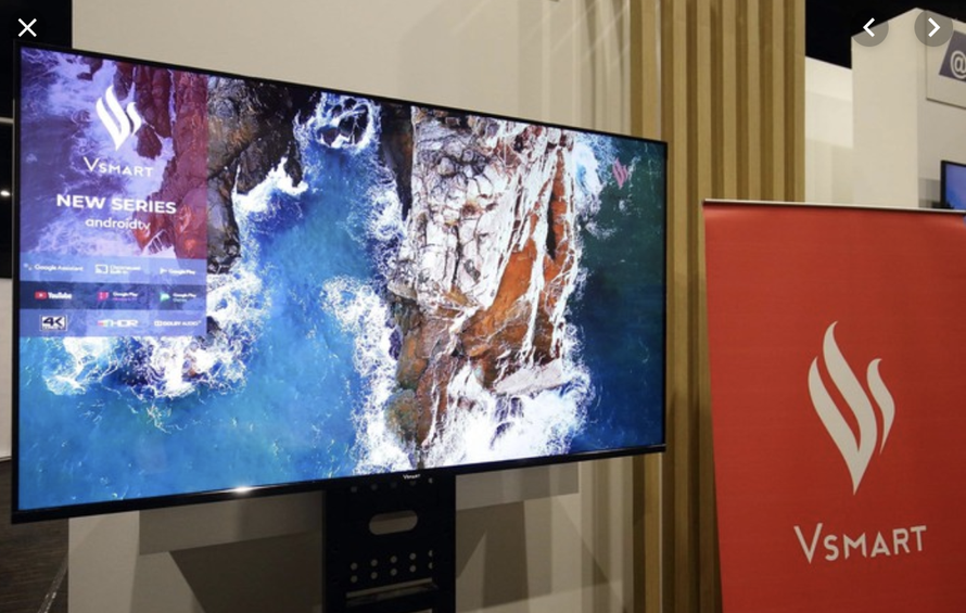 Vinsmart ra mắt TV thông minh chạy hệ điều hành Android