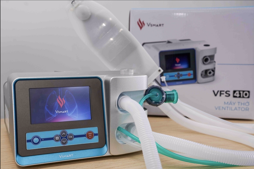 VINGROUP hoàn thành hai mẫu máy thở phục vụ điều trị Covid-19