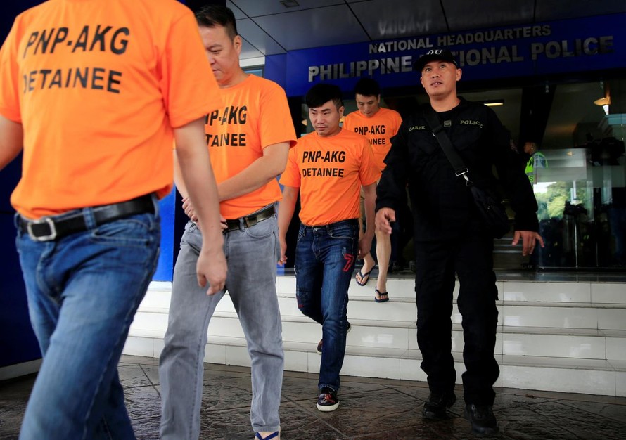 Philippines bắt giữ 43 người nước ngoài vì tội bắt cóc