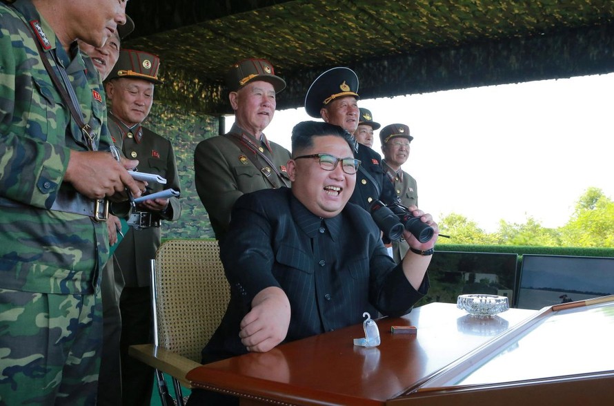 Căng thẳng nóng lên khi Triều Tiên bắn tên lửa về phía Mỹ - Hàn tập trận