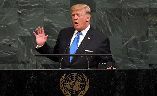 Trump tuyên bố Mỹ có thể 'hủy diệt hoàn toàn' Triều Tiên