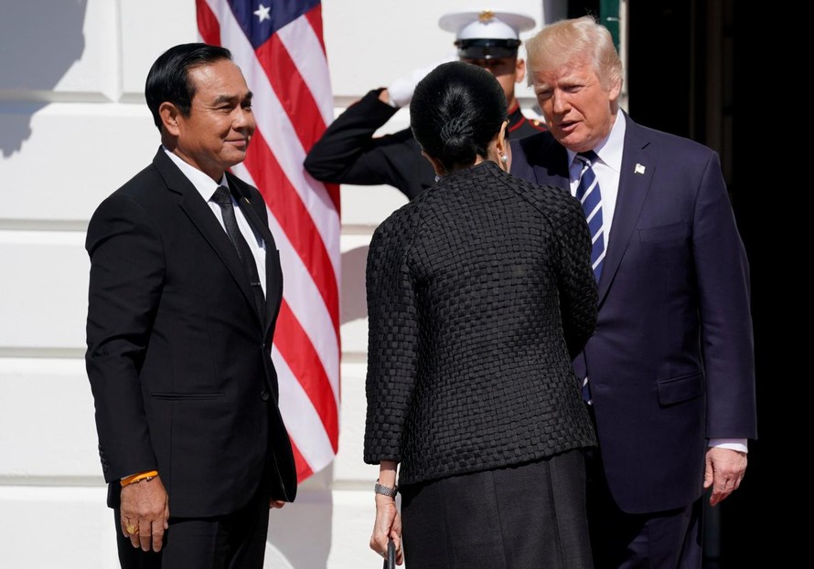 Trump mong muốn cải thiện quan hệ thương mại giữa Mỹ và Thái Lan