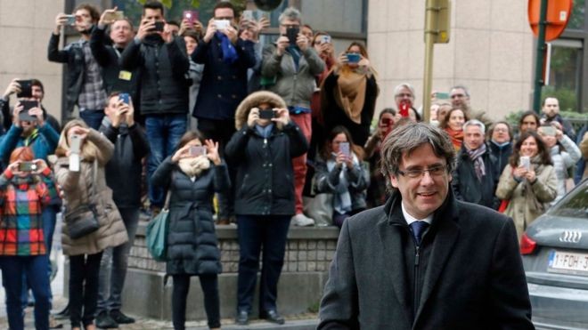Bỉ cân nhắc việc dẫn độ cựu Thủ hiến Catalonia về Tây Ban Nha