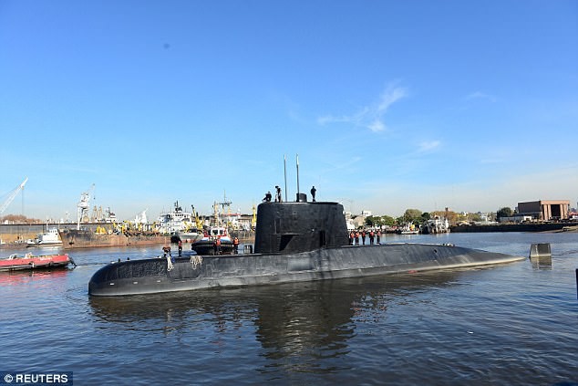 Phát hiện âm thanh được nghi là của tàu ngầm Argentina mất tích