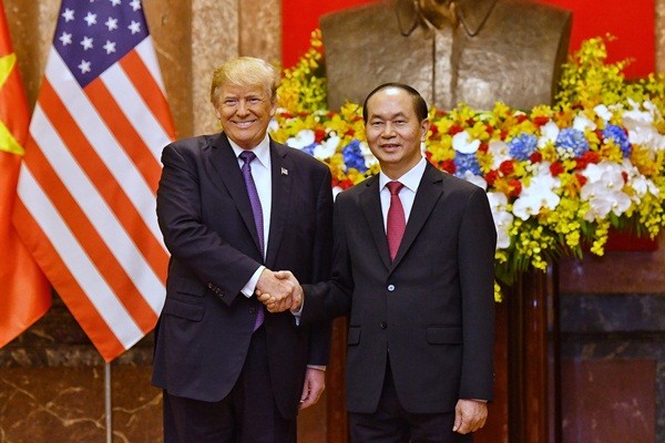 Tổng thống Trump gửi lời chúc mừng năm mới lãnh đạo và nhân dân Việt Nam