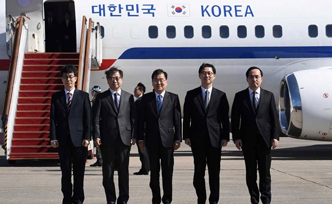 Phái đoàn Hàn Quốc tới Triều Tiên, mang theo hy vọng hoà bình vĩnh viễn