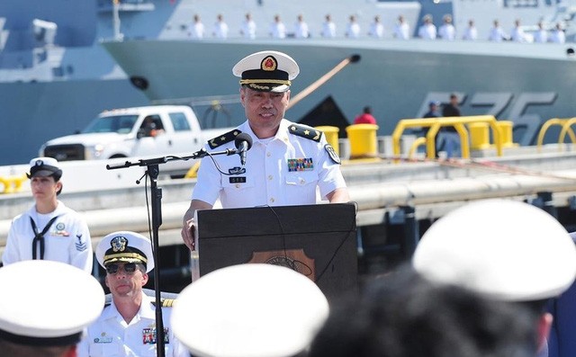 Tư lệnh Hải quân Trung Quốc tới Mỹ vào tháng tới