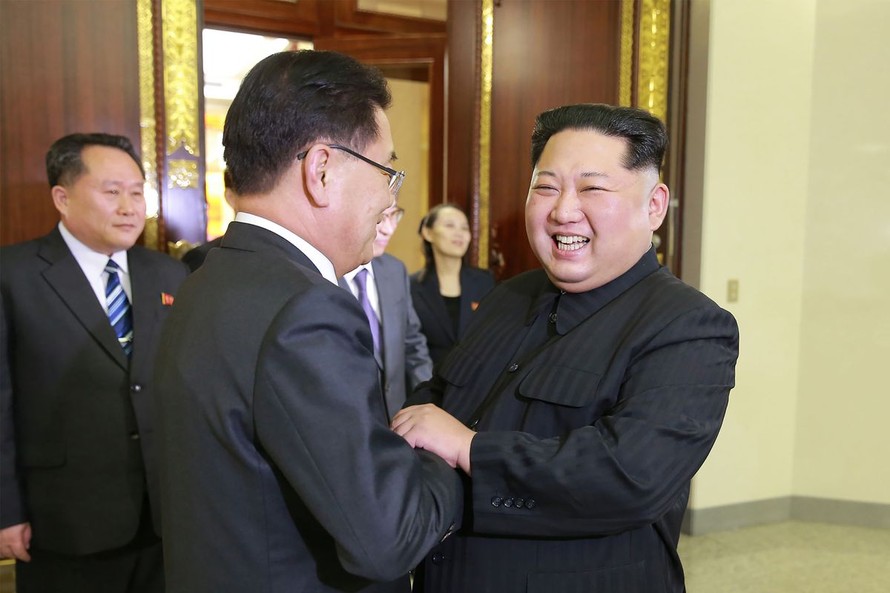 Các phái viên Hàn Quốc đã gặp mặt Kim Jong-un