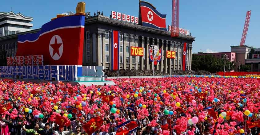 Triều Tiên không sử dụng tên lửa trong lễ diễu binh kỷ niệm Quốc khánh 