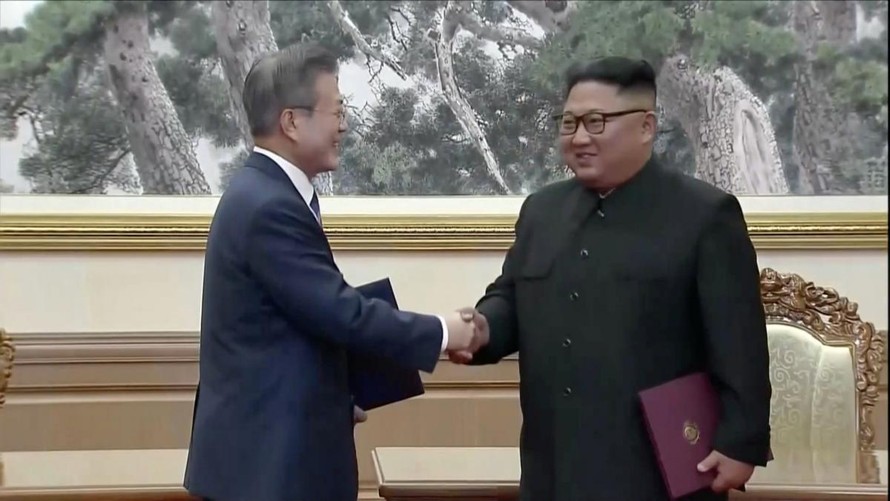 Lãnh đạo hai miền Triều Tiên ký kết thoả thuận tại Bình Nhưỡng