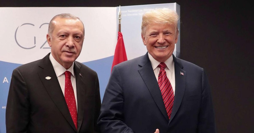 Erdogan mời Trump tới thăm Thổ Nhĩ Kỳ vào năm 2019