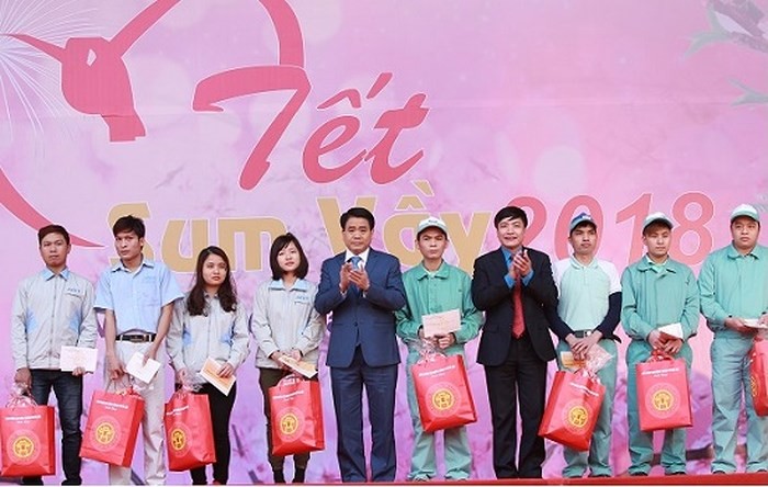 Hà Nội: Sẽ trao 6.200 suất quà cho người lao động dịp Tết Kỷ Hợi