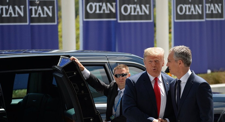 Tổng thống Trump tiếp đón Tổng thư ký NATO tại Nhà Trắng