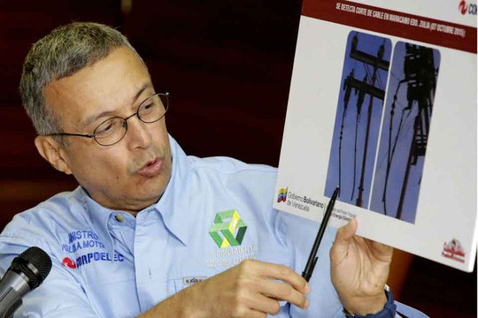 Cựu Bộ trưởng Điện lực Venezuela Luis Motta