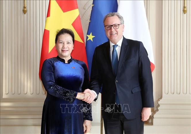 Quan hệ tốt đẹp giữa Việt Nam-Pháp đang ngày càng phát triển