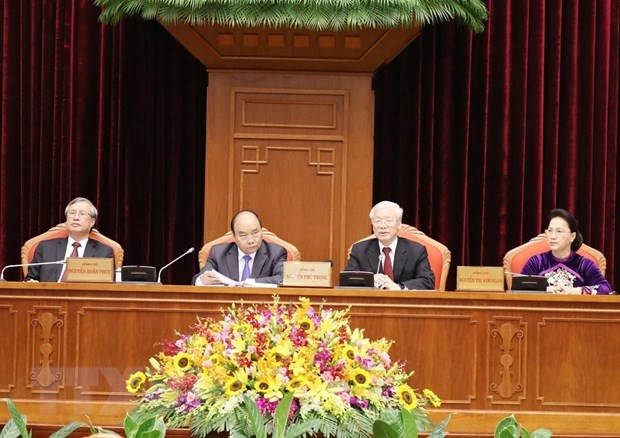 Tổng Bí thư, Chủ tịch nước Nguyễn Phú Trọng chủ trì và phát biểu khai mạc Hội nghị.