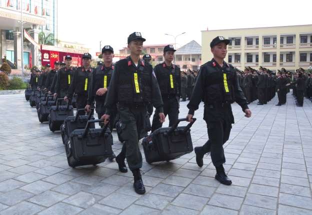 Điện Biên tăng cường lực lượng công an tham gia kỳ thi THPT quốc gia
