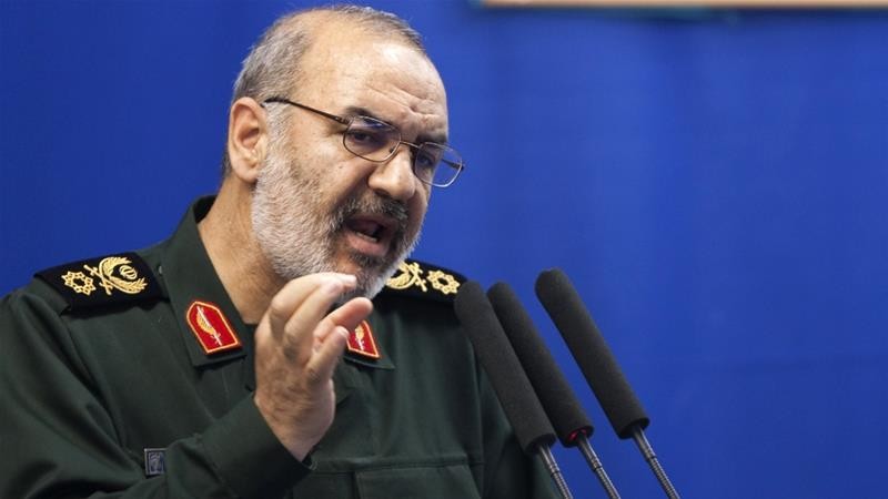 Thiếu tướng Hossein Salami. Ảnh: Aljazeera