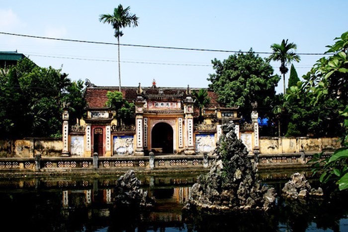 Đền thờ danh nhân văn hóa, anh hùng dân tộc Nguyễn Trãi ở xã Nhị Khê, huyện Thường Tín, TP Hà Nội