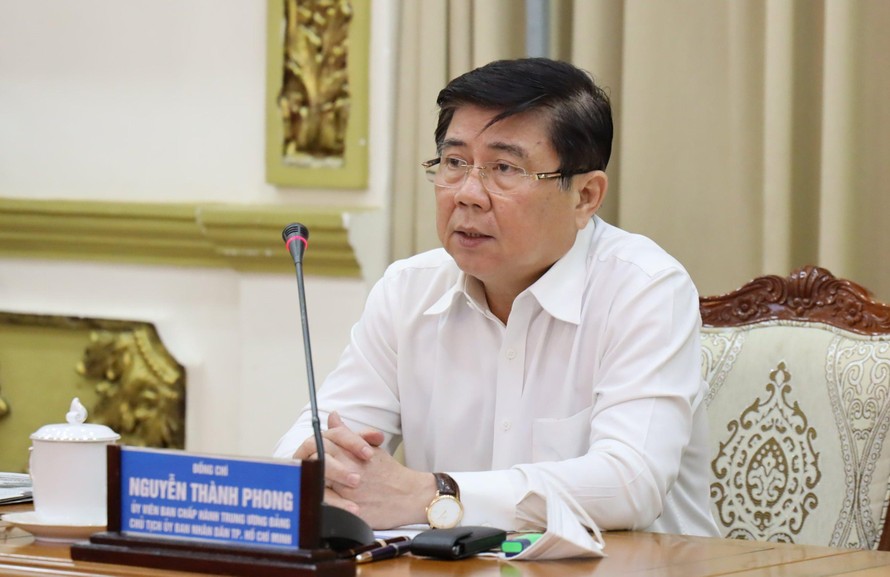 Ông Nguyễn Thành Phong - Chủ tịch UBND TP.HCM.