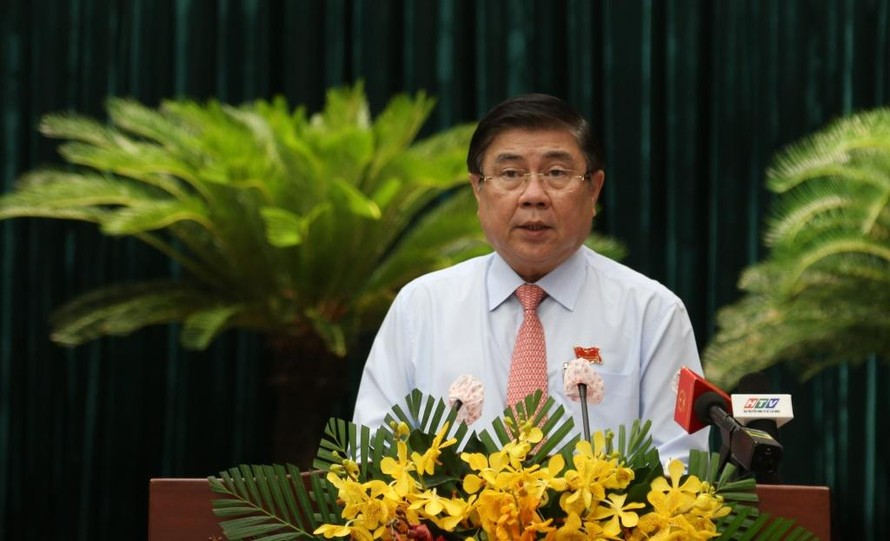 Ông Nguyễn Thành Phong tái đắc cử chức Chủ tịch UBND Thành phố nhiệm kỳ 2016-2021.
