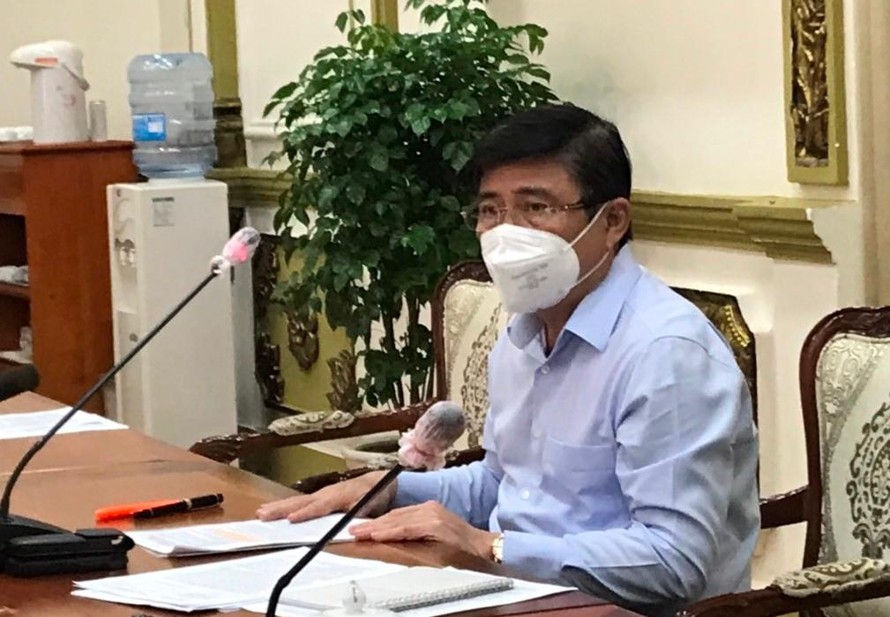 Chủ tịch UBND TP.HCM Nguyễn Thành Phong. 
