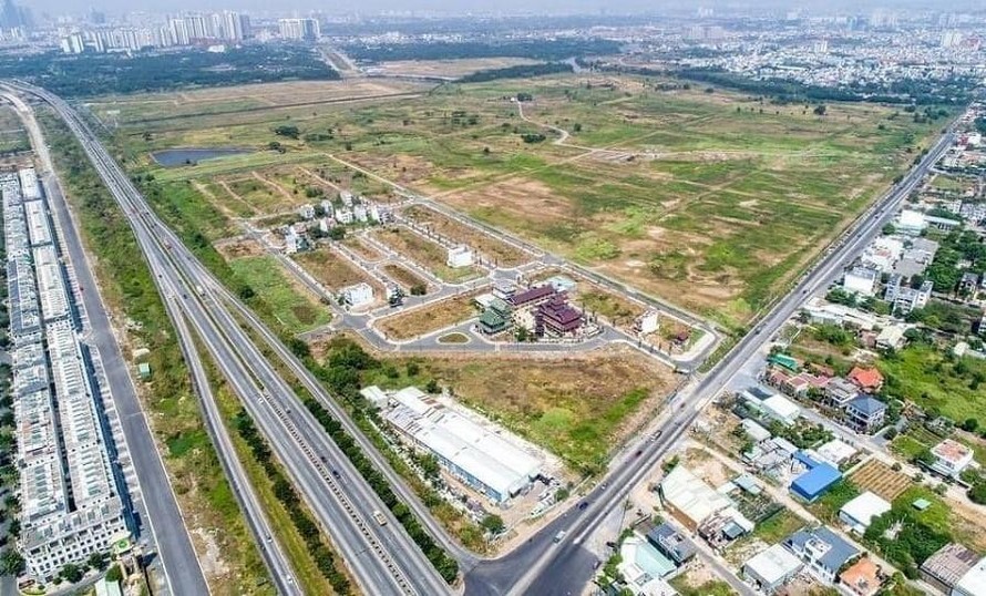 Khu đất thực hiện dự án Sài Gòn Bình An.