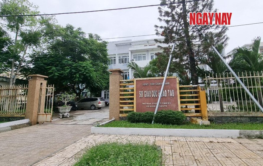 Trụ sở Sở GD&ĐT tỉnh Quảng Nam. Ảnh: Lê Xuân Thọ