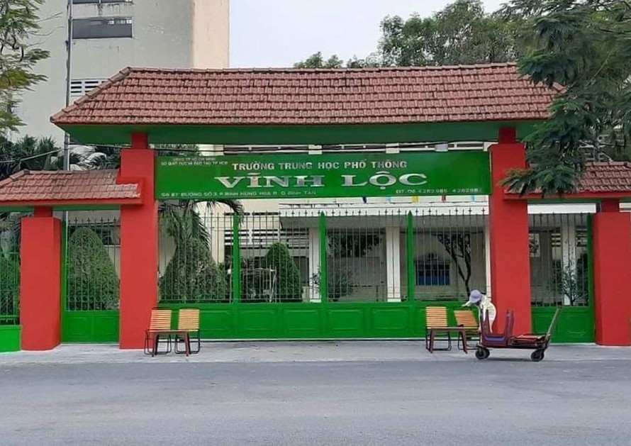 Trường TPHT Vĩnh Lộc. 