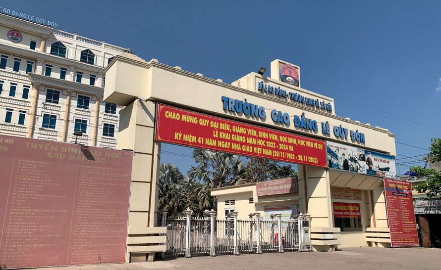 Trường Cao đẳng Lê Quý Đôn thuộc Tập đoàn Anh Vinh tại TP.Biên Hoà, Đồng Nai.