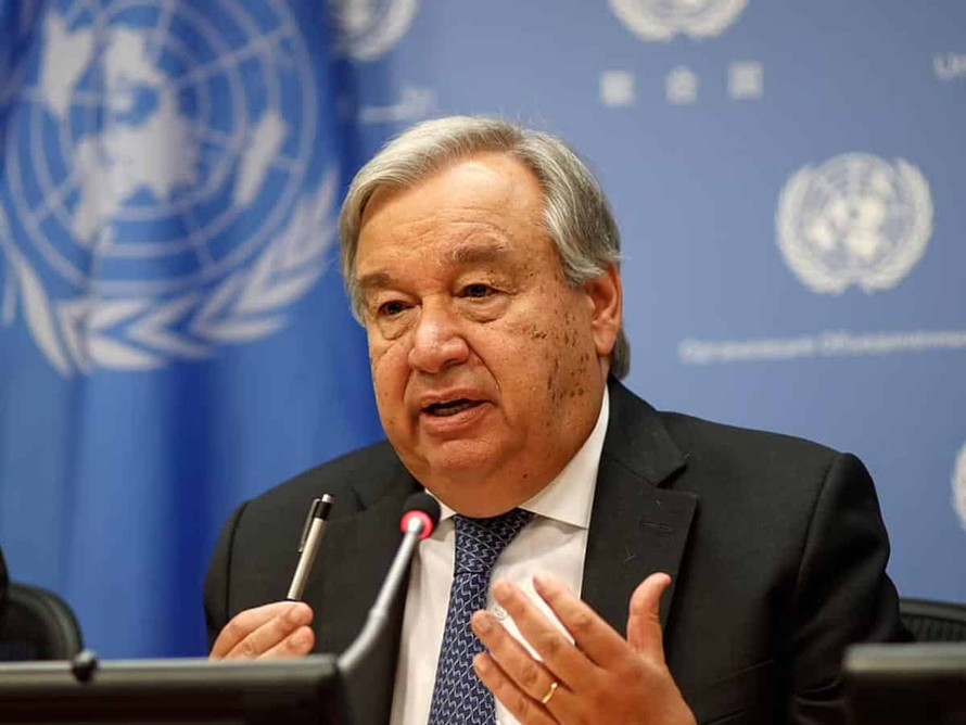 Tổng Thư ký Liên hợp quốc (LHQ) Antonio Guterres.