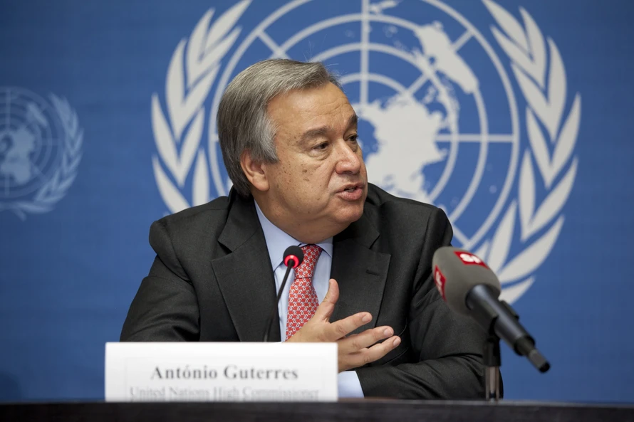Tổng thư ký Liên hợp quốc (LHQ) Antonio Guterres.