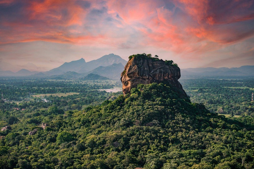 Phong cảnh tại Sri Lanka.