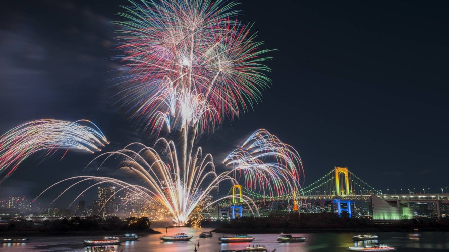 Nhật Bản: Tokyo tổ chức lễ hội pháo hoa lớn sau 4 năm gián đoạn