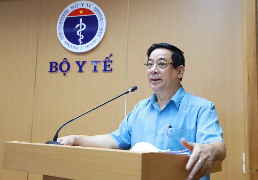 PGS.TS Lương Ngọc Khuê- Cục trưởng Cục Quản lý Khám chữa bệnh (Bộ Y tế).