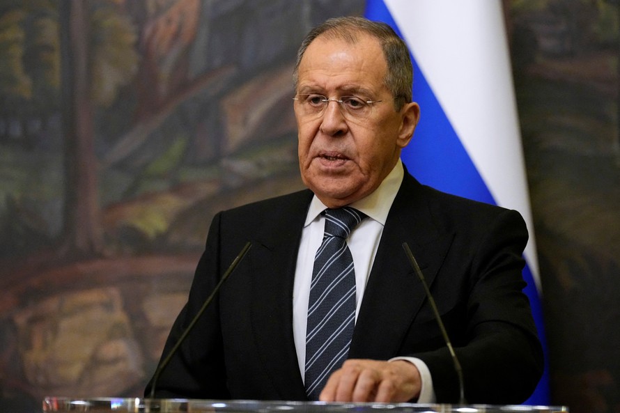 Ngoại trưởng Nga Sergei Lavrov. Ảnh: Reuters.