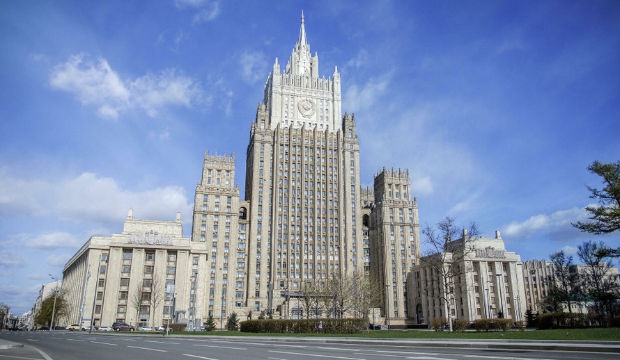 Trụ sở Bộ Ngoại giao Nga ở thủ đô Moskva.