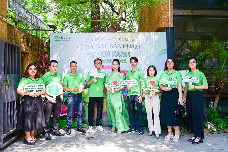 Ra mắt sản phẩm Thạch xanh Kombucha Hasu tốt cho sức khỏe